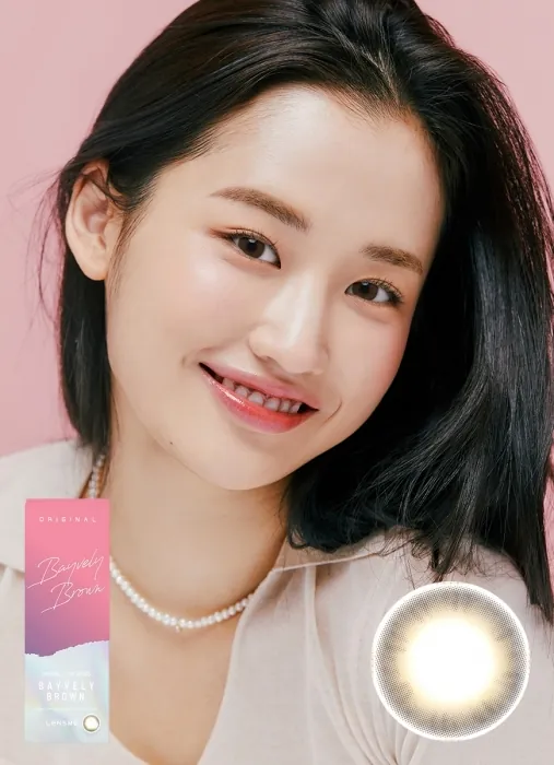 Lensme Original 1 Day Series Bayvely Brown｜日拋彩妝隱形眼鏡｜每盒10片