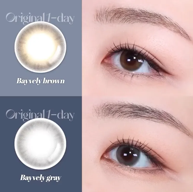 Lensme Original 1 Day Series Bayvely Brown｜日拋彩妝隱形眼鏡｜每盒10片