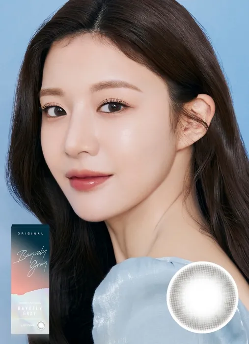 Lensme Original 1 Day Series Bayvely Gray｜日拋彩妝隱形眼鏡｜每盒10片