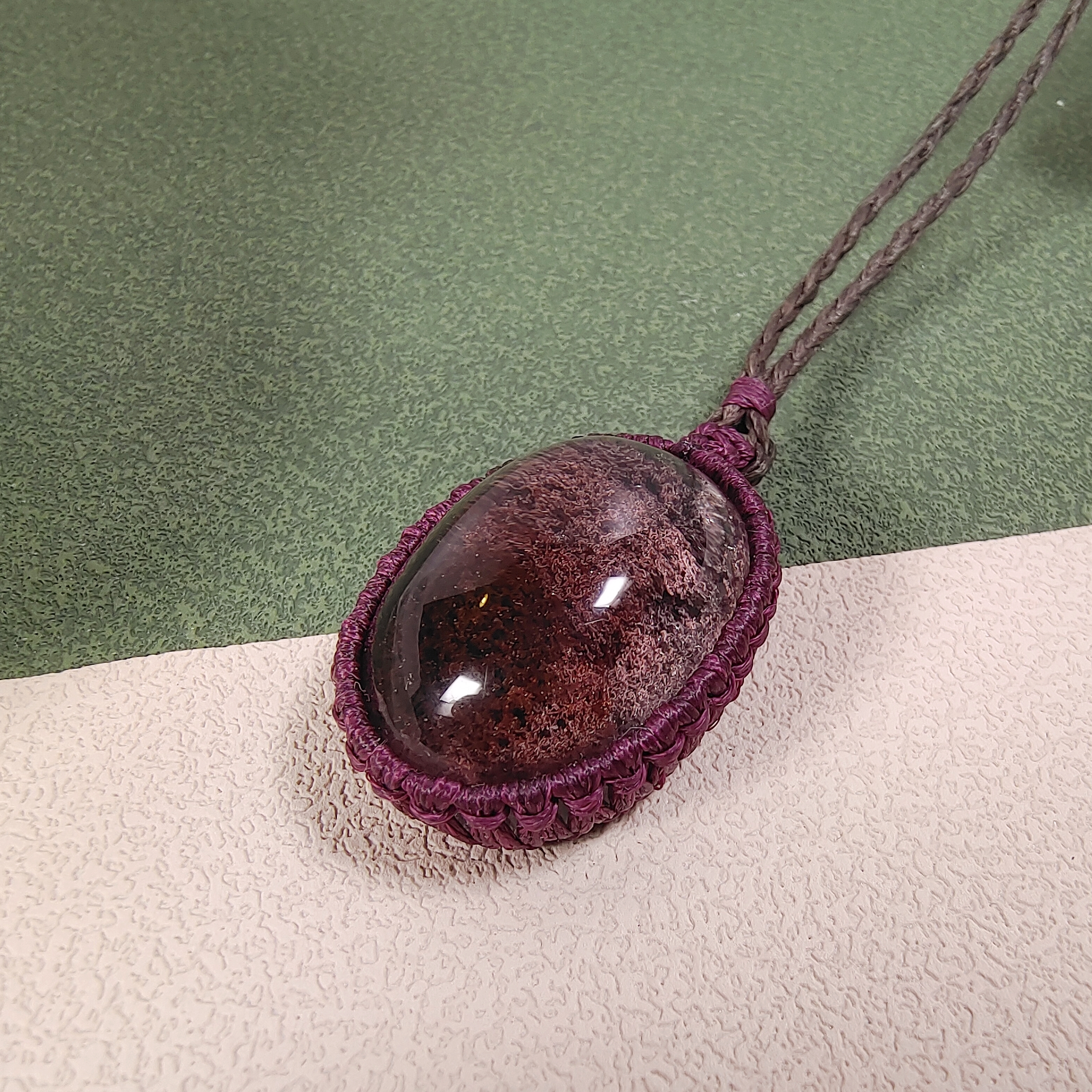 ✨幽靈水晶 手識頸鏈