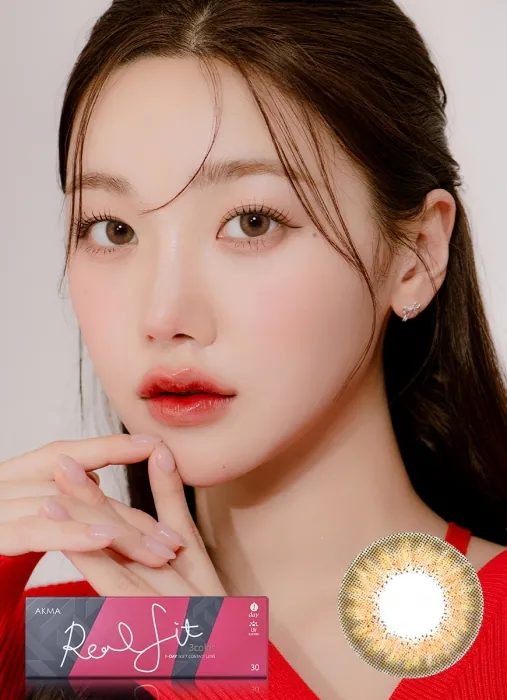 Lensme Akma 1 Day Real Fit 3 Color Brown｜日拋彩妝隱形眼鏡｜每盒30片