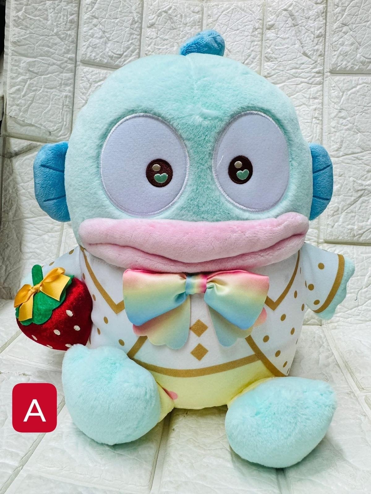 Hangyodon 水怪 50周年草莓🍓大size公仔