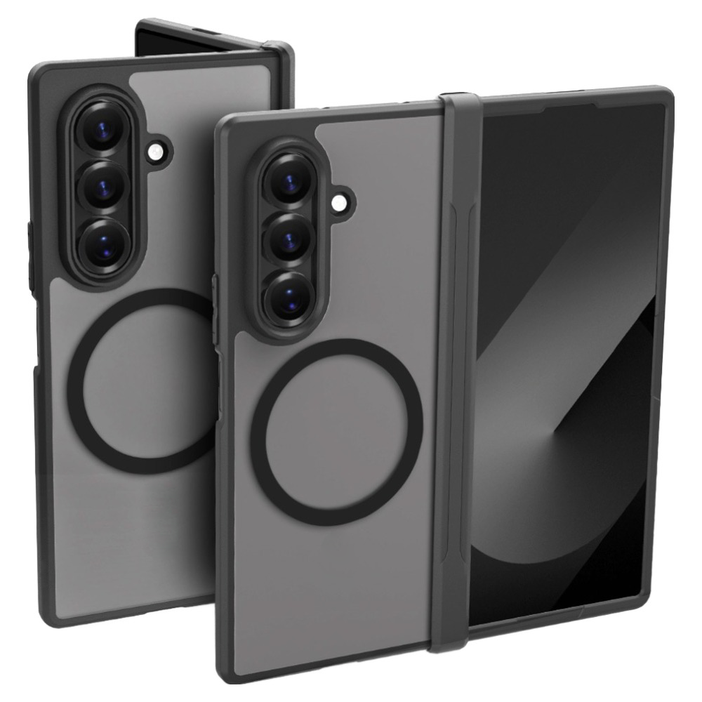 【Fold 7 現貨】XPRO - Mag Armor Lite - Samsung Z Fold 7 Case 透明磨砂磁吸鉸鏈中軸防撞手機保護硬殼