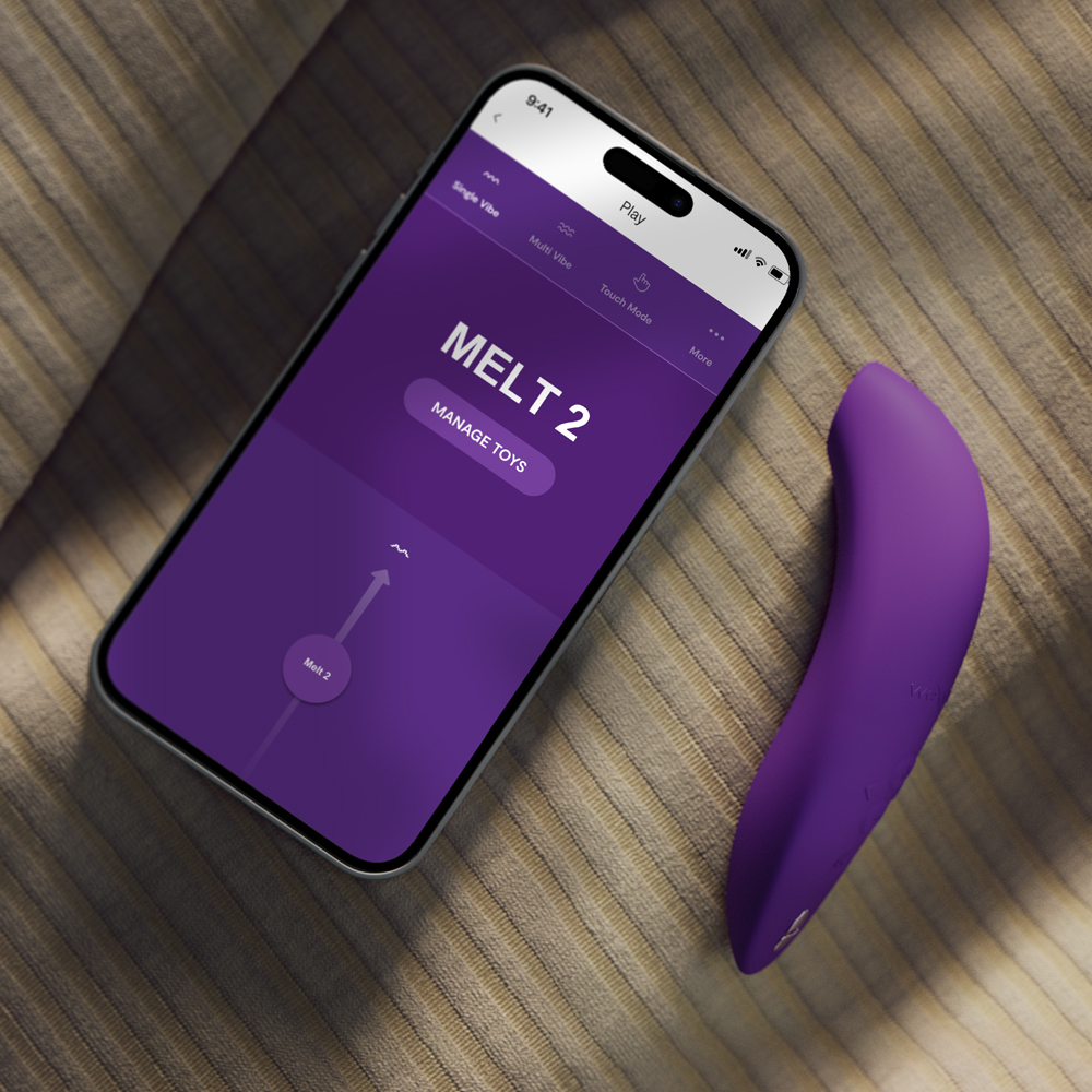 加拿大 We-Vibe Melt 2 APP遠端遙控 吸吮器 紫
