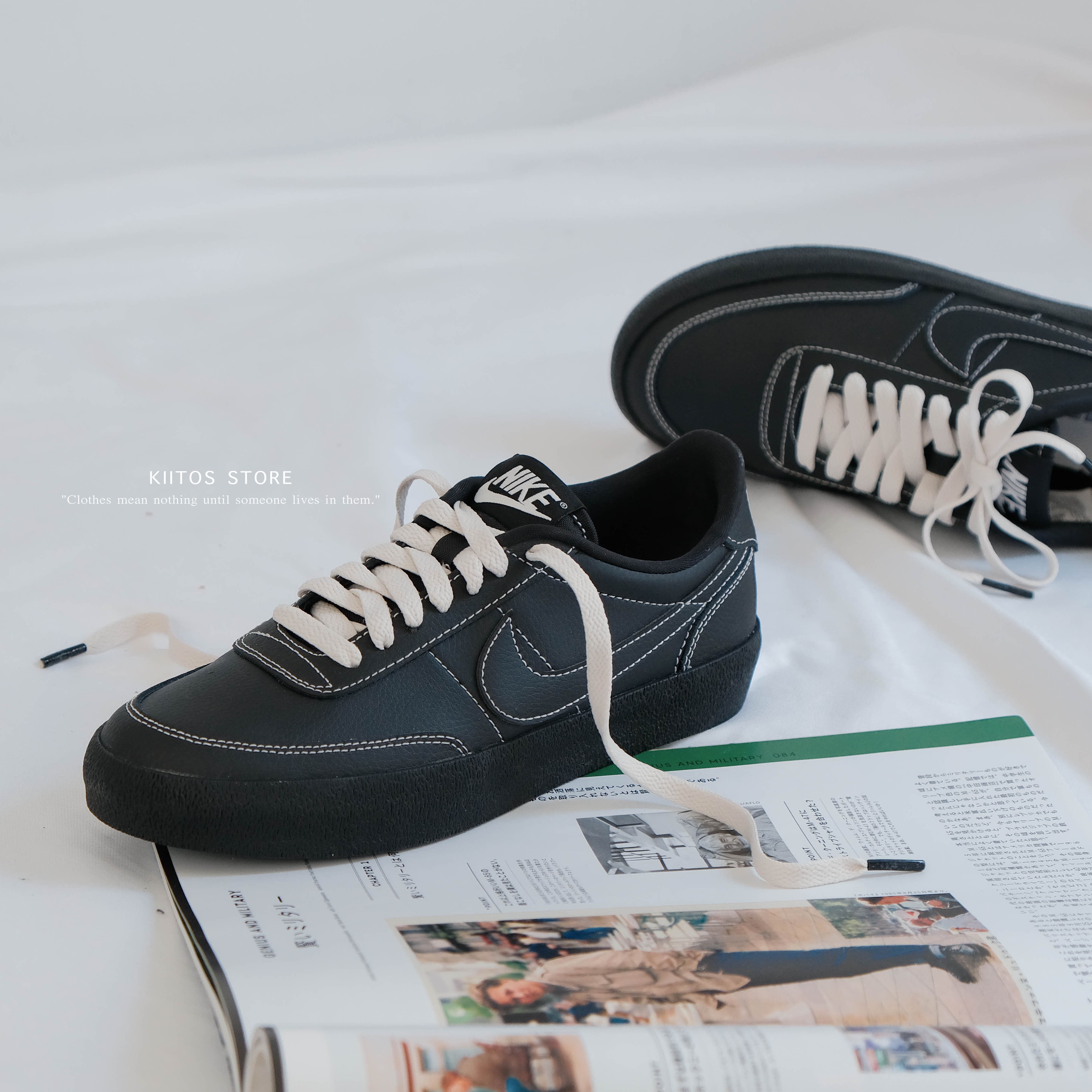 Nike Killshot 2 "Black Phantom" 黑武士 縫線 HJ7263-010