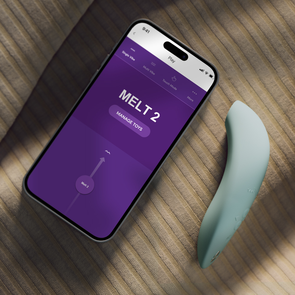 加拿大 We-Vibe Melt 2 APP遠端遙控 吸吮器 鼠尾草綠