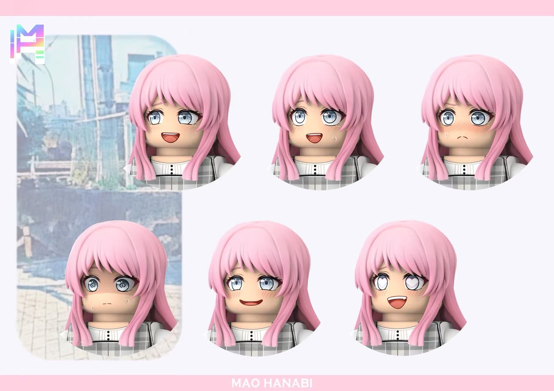 [MH][In Stock] Aine Chihaya  - Casual Ver [UVprinted]