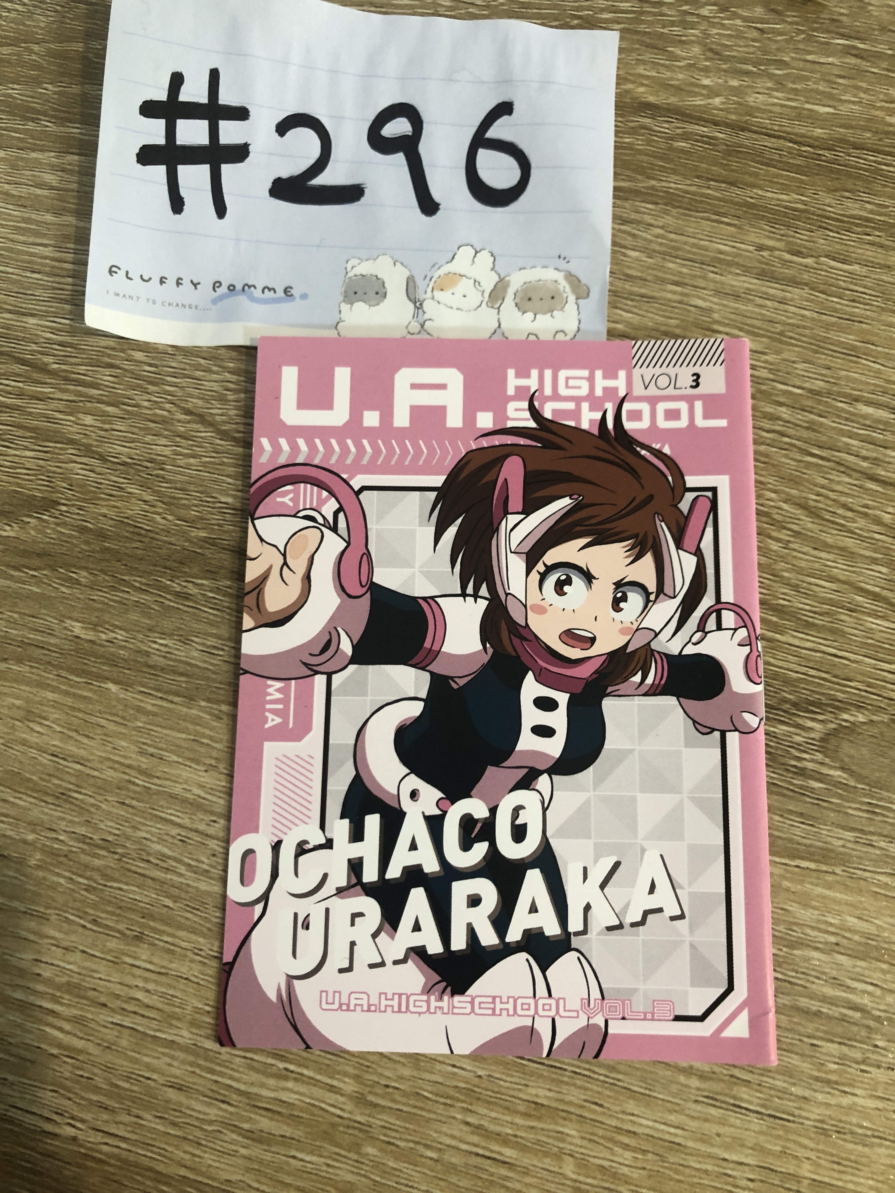 我的英雄學院  御茶子 NOTEBOOK #296