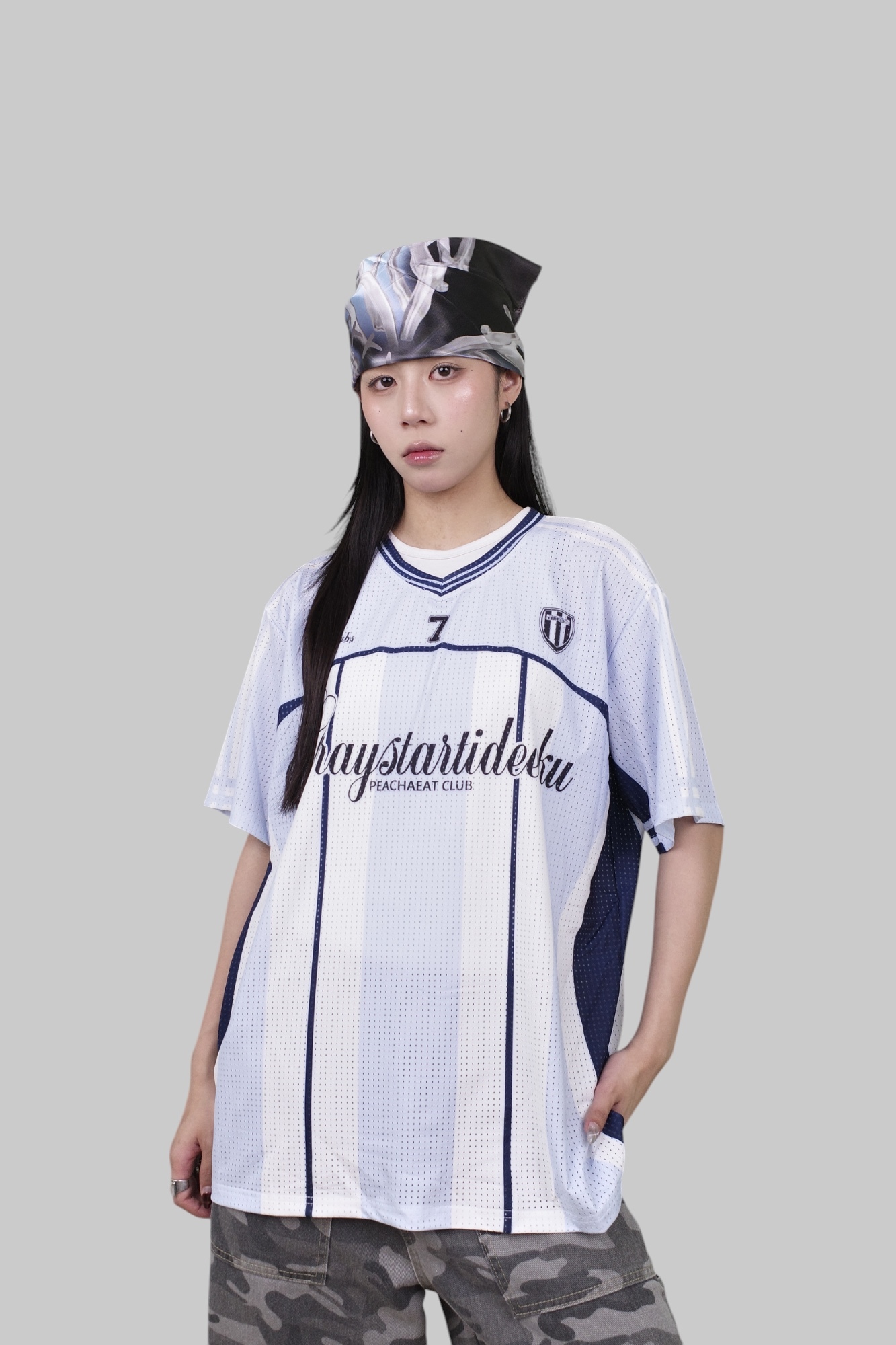 『Always_Good』復古 撞色 透氣 球衣