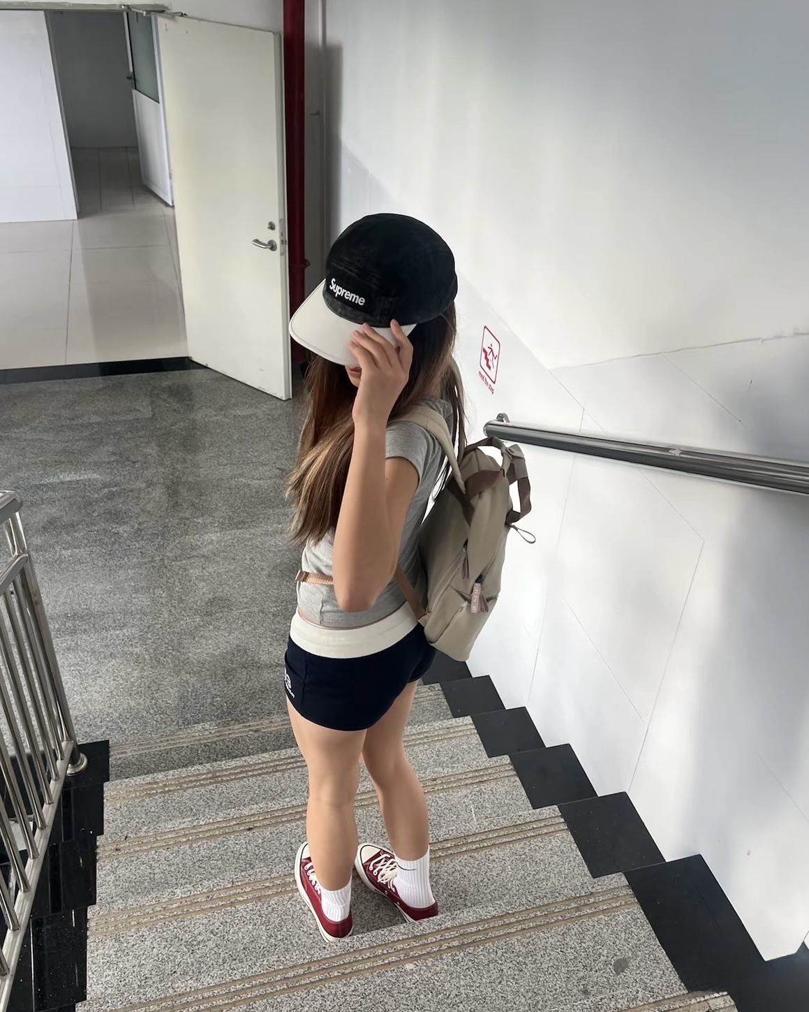 【Focus Store】現貨秒發 Supreme SS24 Week4 Pigment 2-Tone Camp Cap 黑白拼 五分割帽