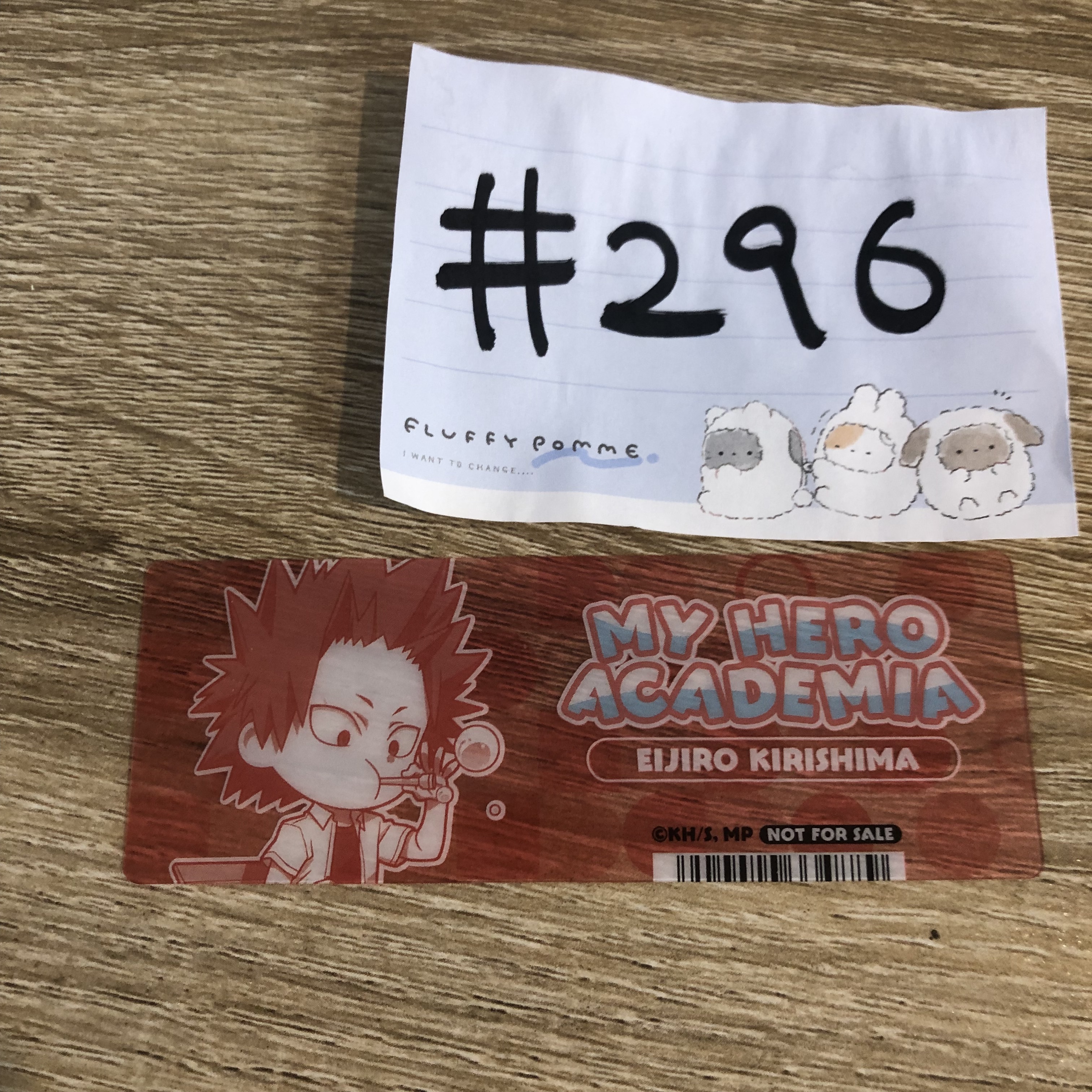 我的英雄學院  切島  小卡#296