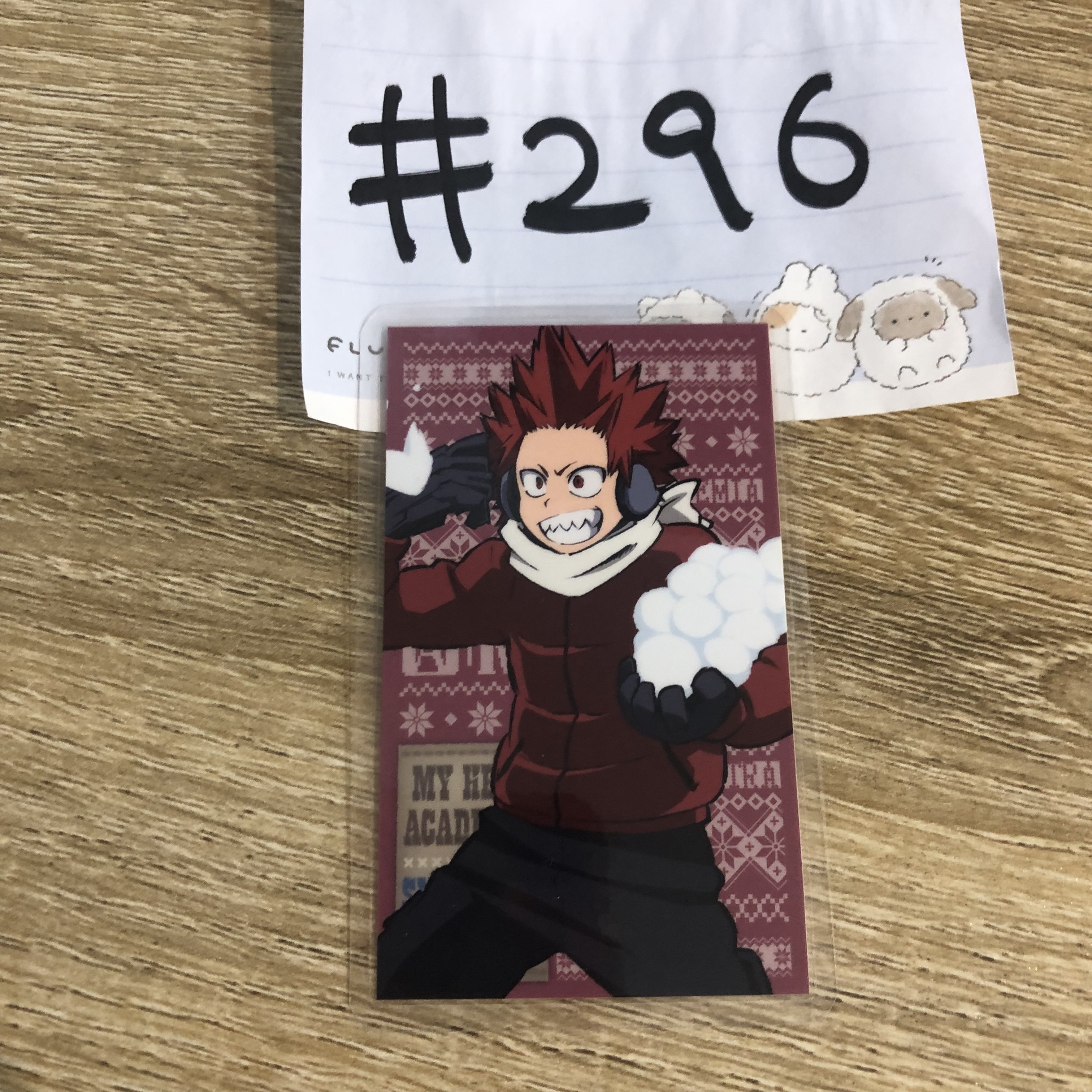 我的英雄學院  切島  小卡#296