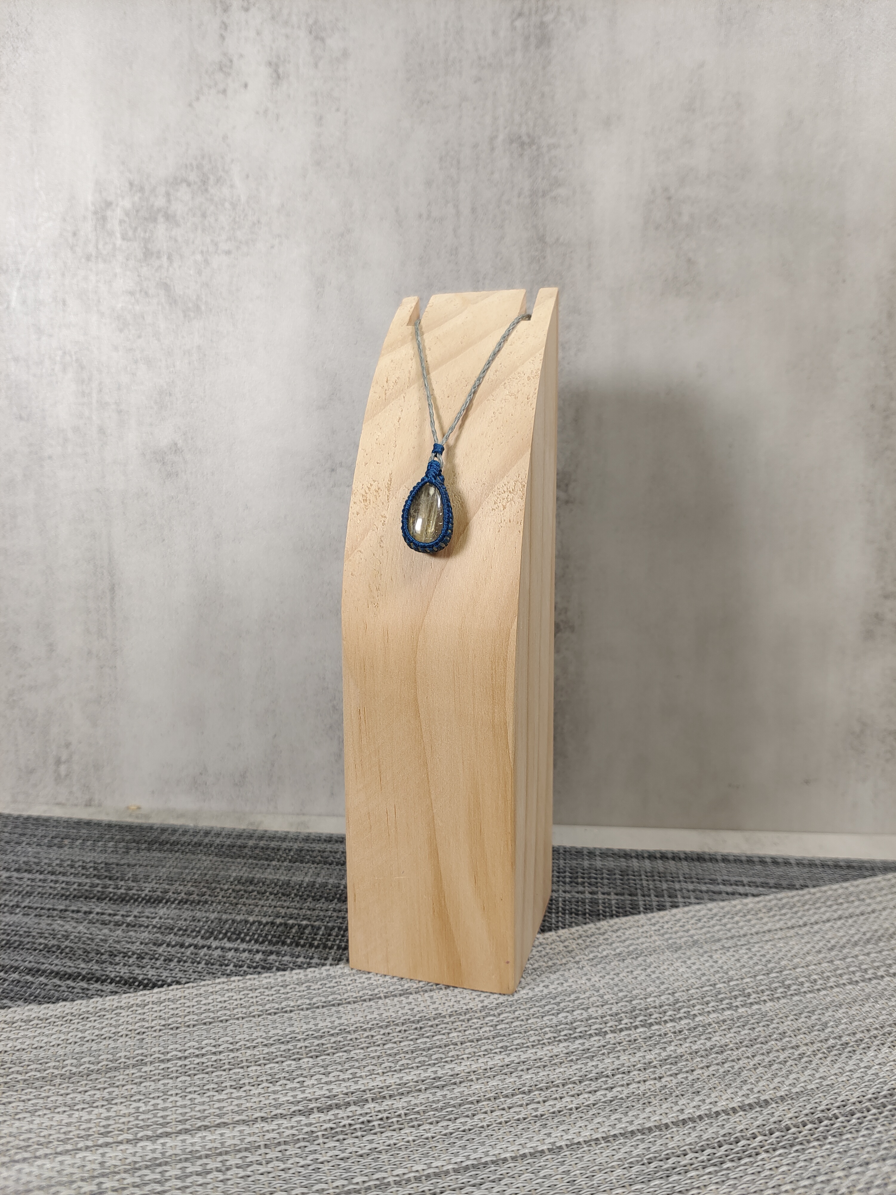 ✨金髮晶 手織頸鏈