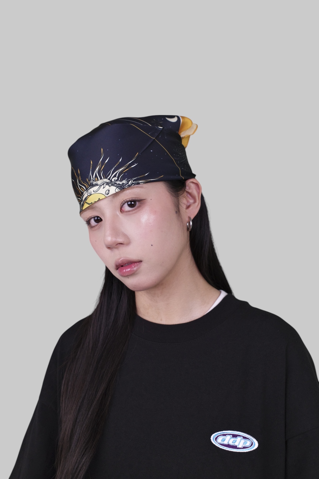 『Always_Good』塔羅牌系列 月亮 絲巾 方巾 頭巾