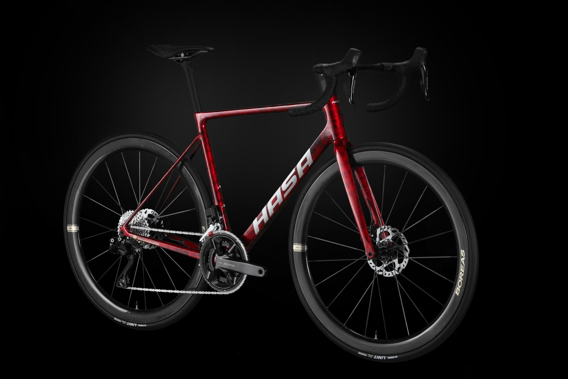 HASA DEROMA ULTEGRA R8170 R7170 105 DI2 24速 電子變速 /熔岩紅