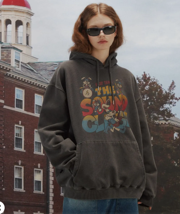 CPGN STUDIO / SoundCloud Pigment Hoodie / Smokeblack /  JUL25