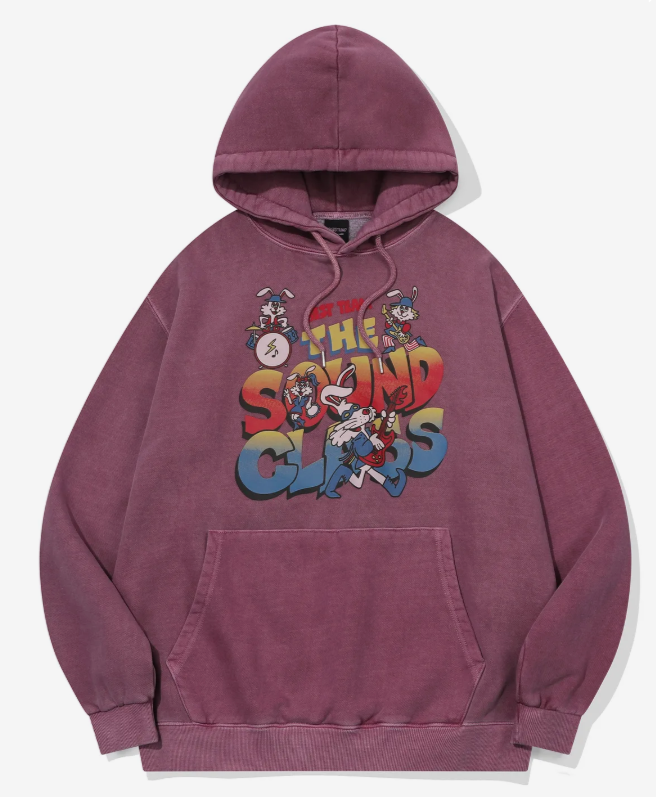 CPGN STUDIO / SoundCloud Pigment Hoodie / Dusty Pink /  JUL25
