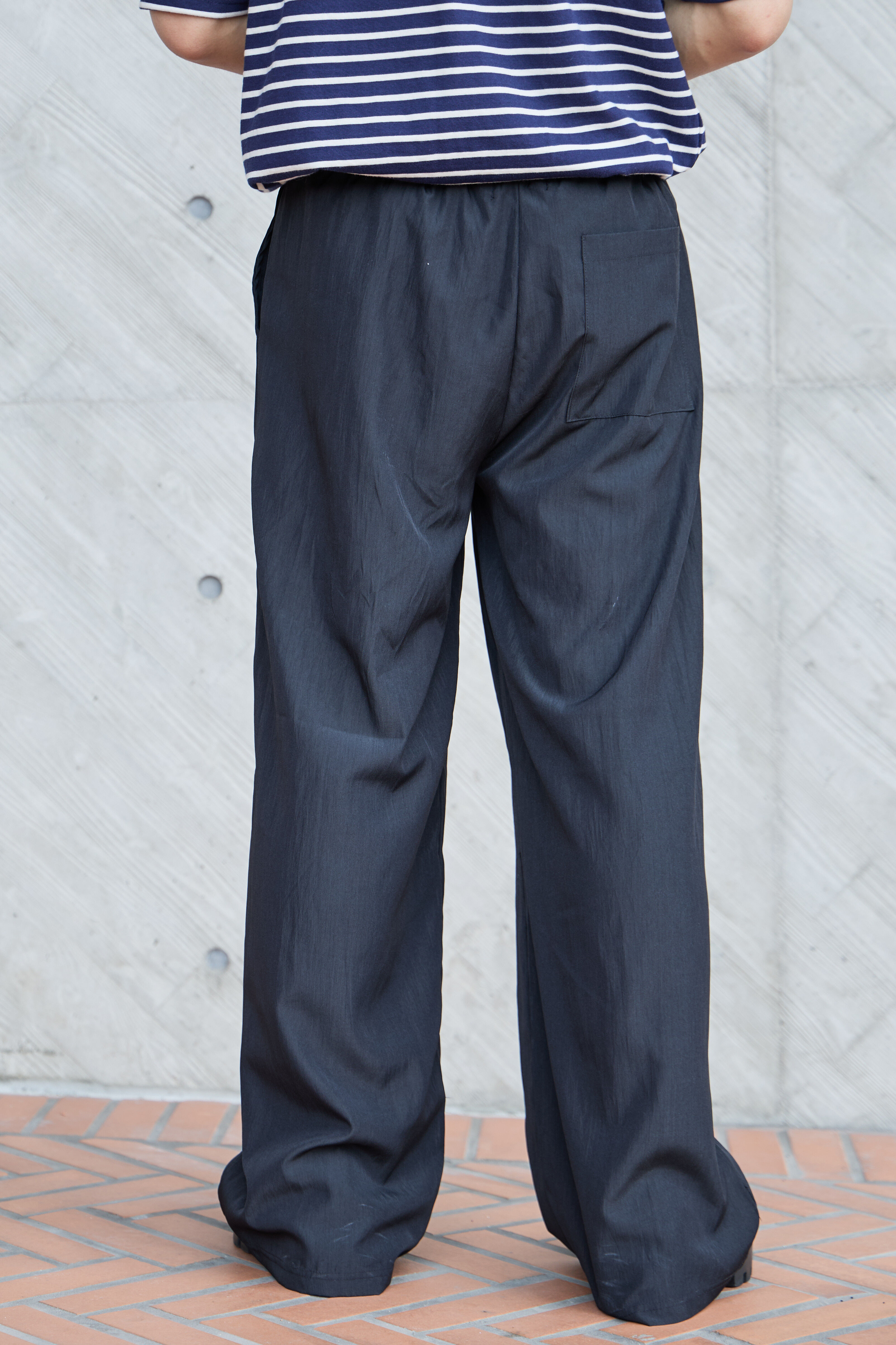 Airy Flow Wide Pants｜輕盈寬版抽繩長褲