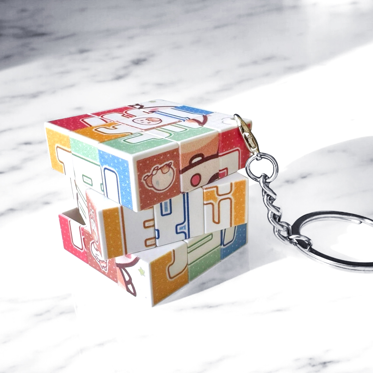 茶里魔術方塊吊飾