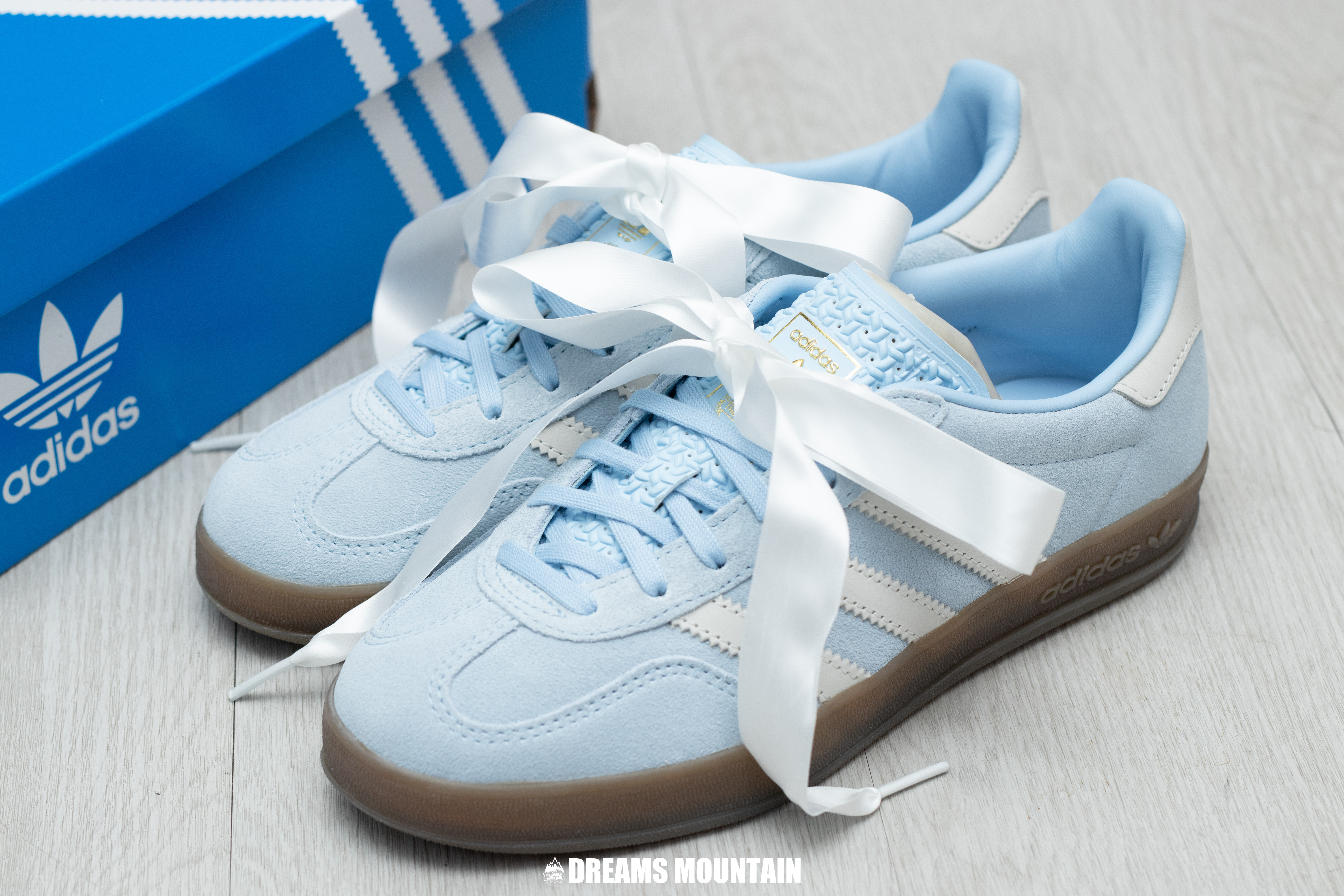 【預訂】ADIDAS ORIGINALS GAZELLE INDOOR 寶寶藍-WOMEN