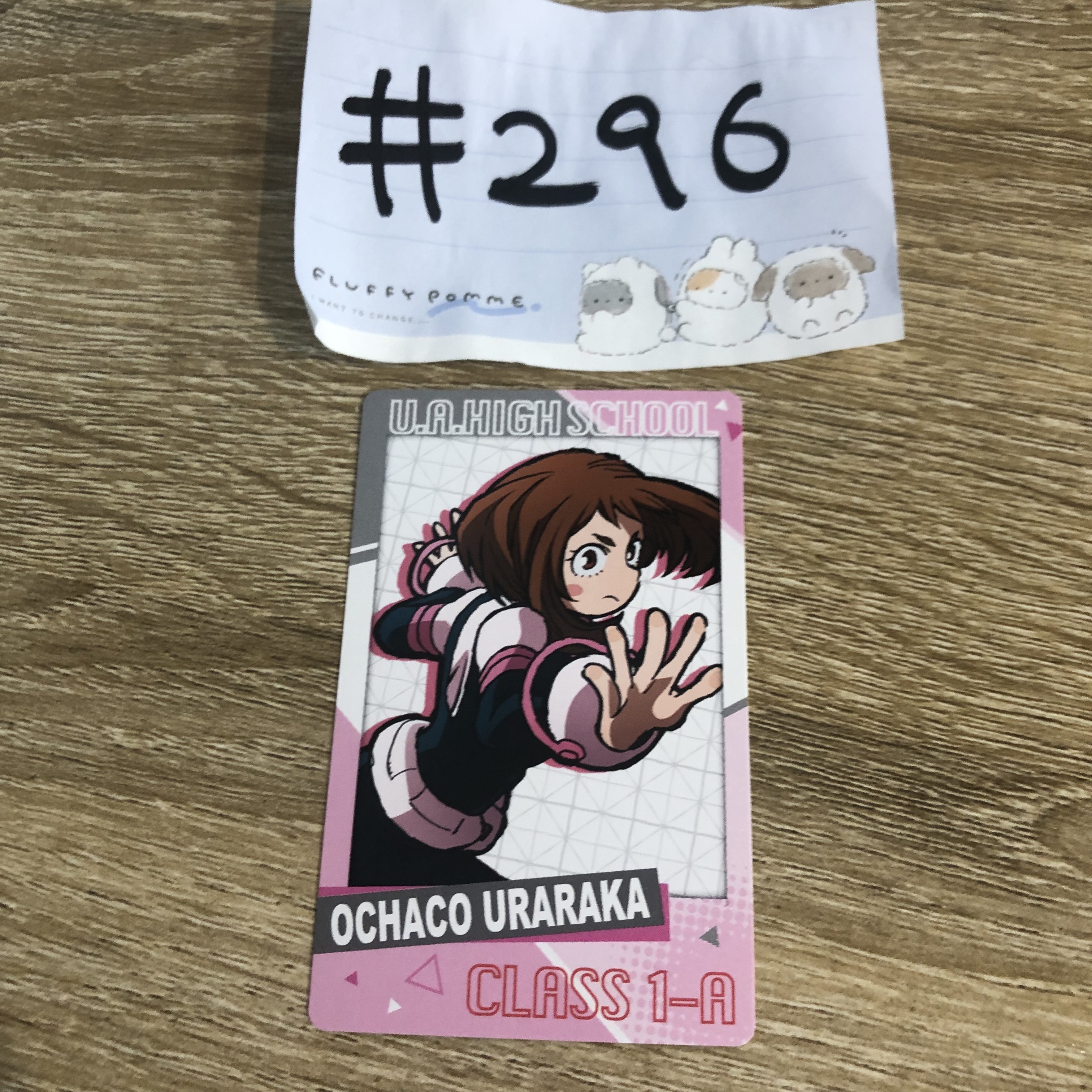 我的英雄學院 御茶子  拍立得#296