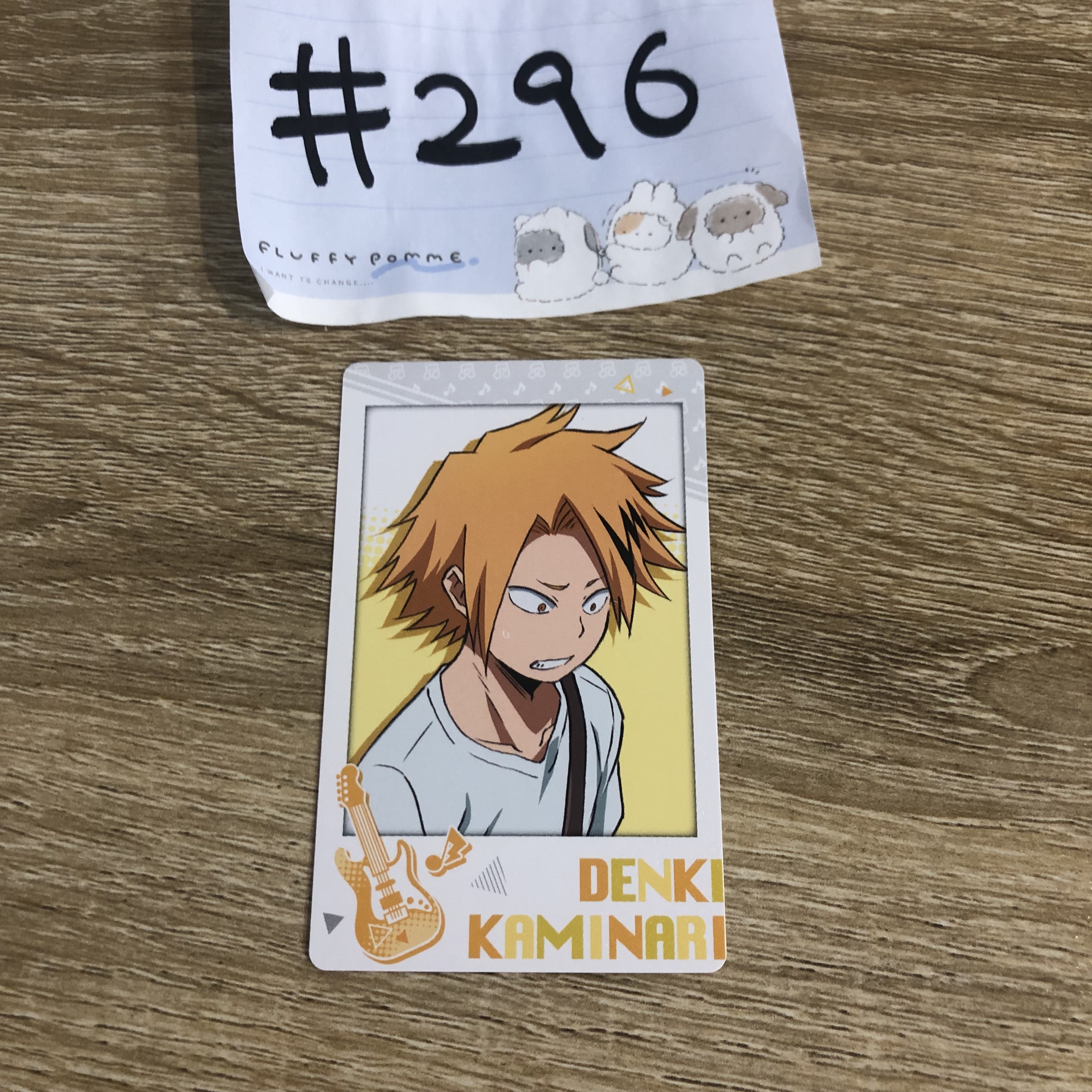 我的英雄學院 上鳴  拍立得#296