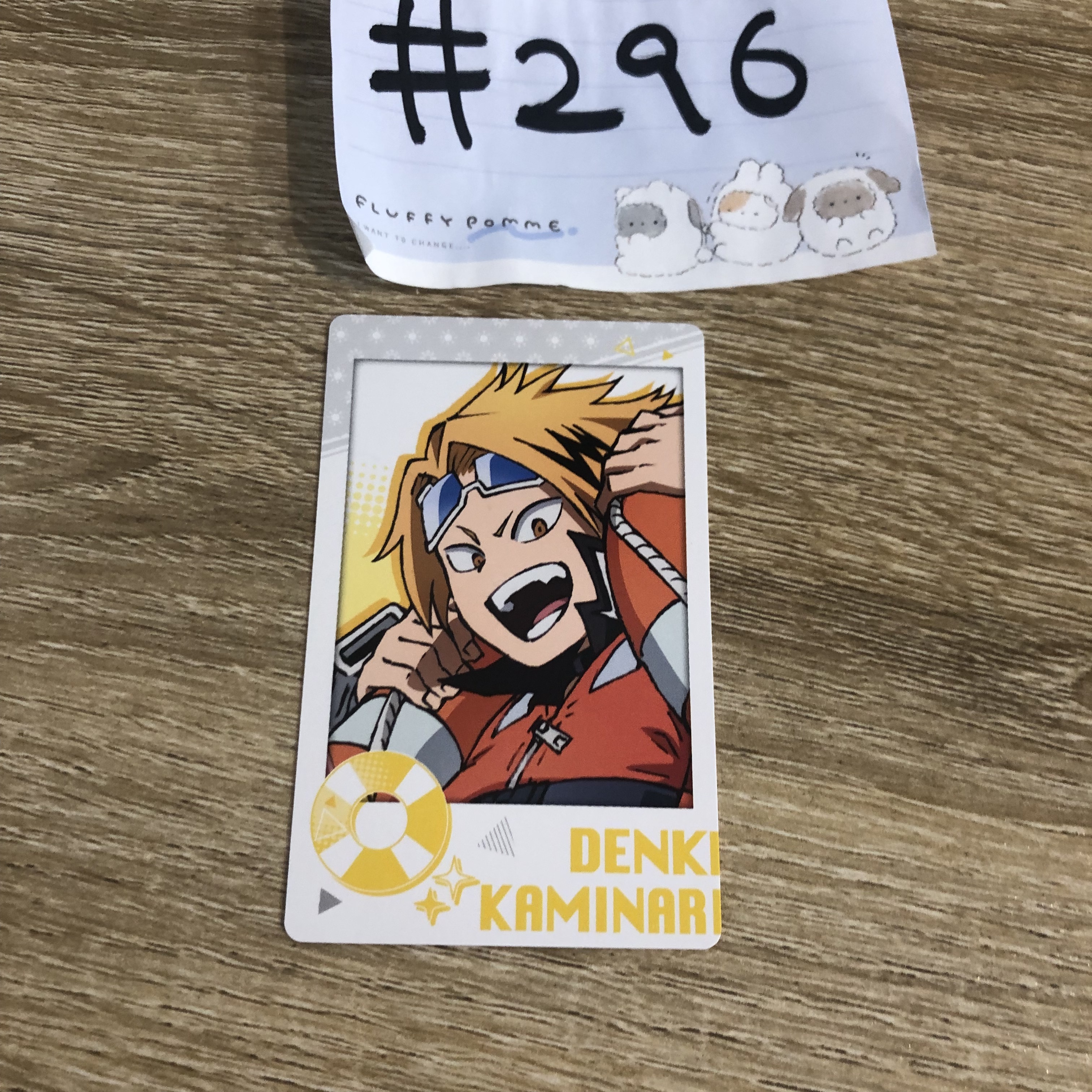 我的英雄學院 上鳴  拍立得#296