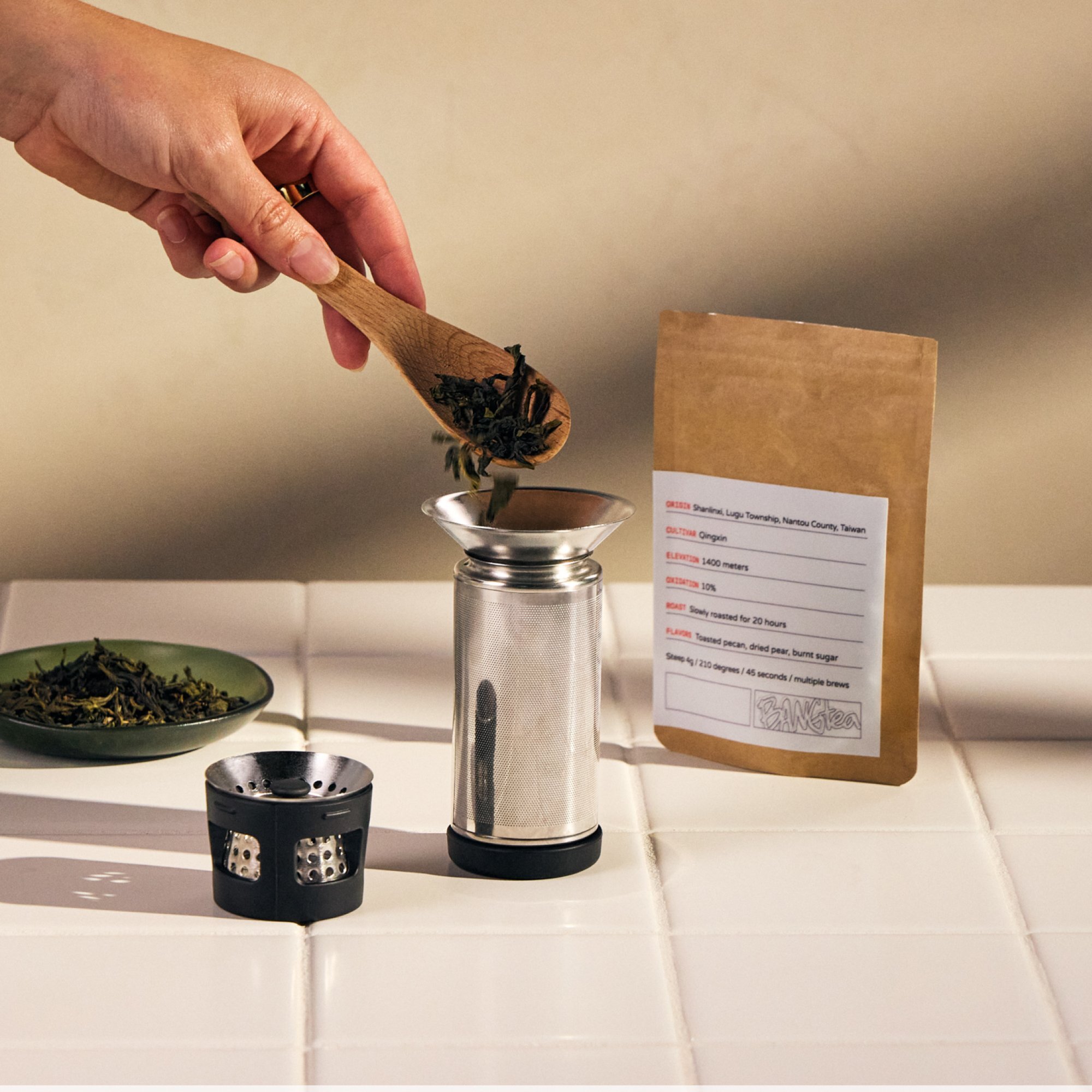 FELLOW｜Carter 瘦卡特！雙層陶瓷真空保溫杯 - 咖啡 / 茶葉兩用浸泡組