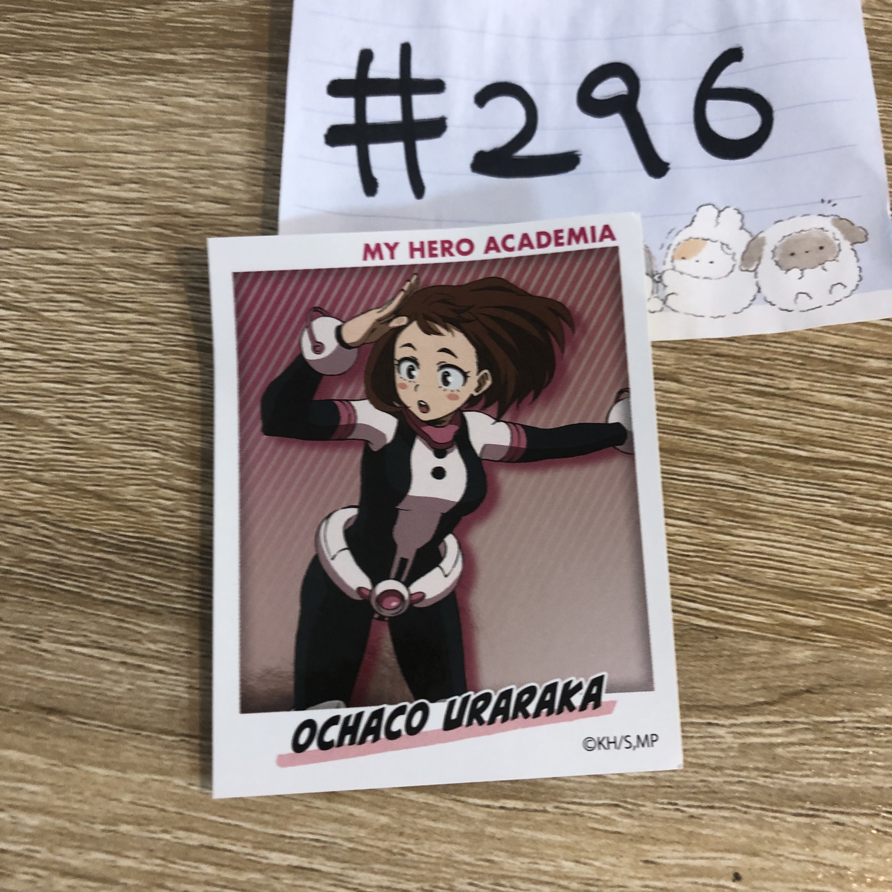 我的英雄學院 御茶子 貼紙#296