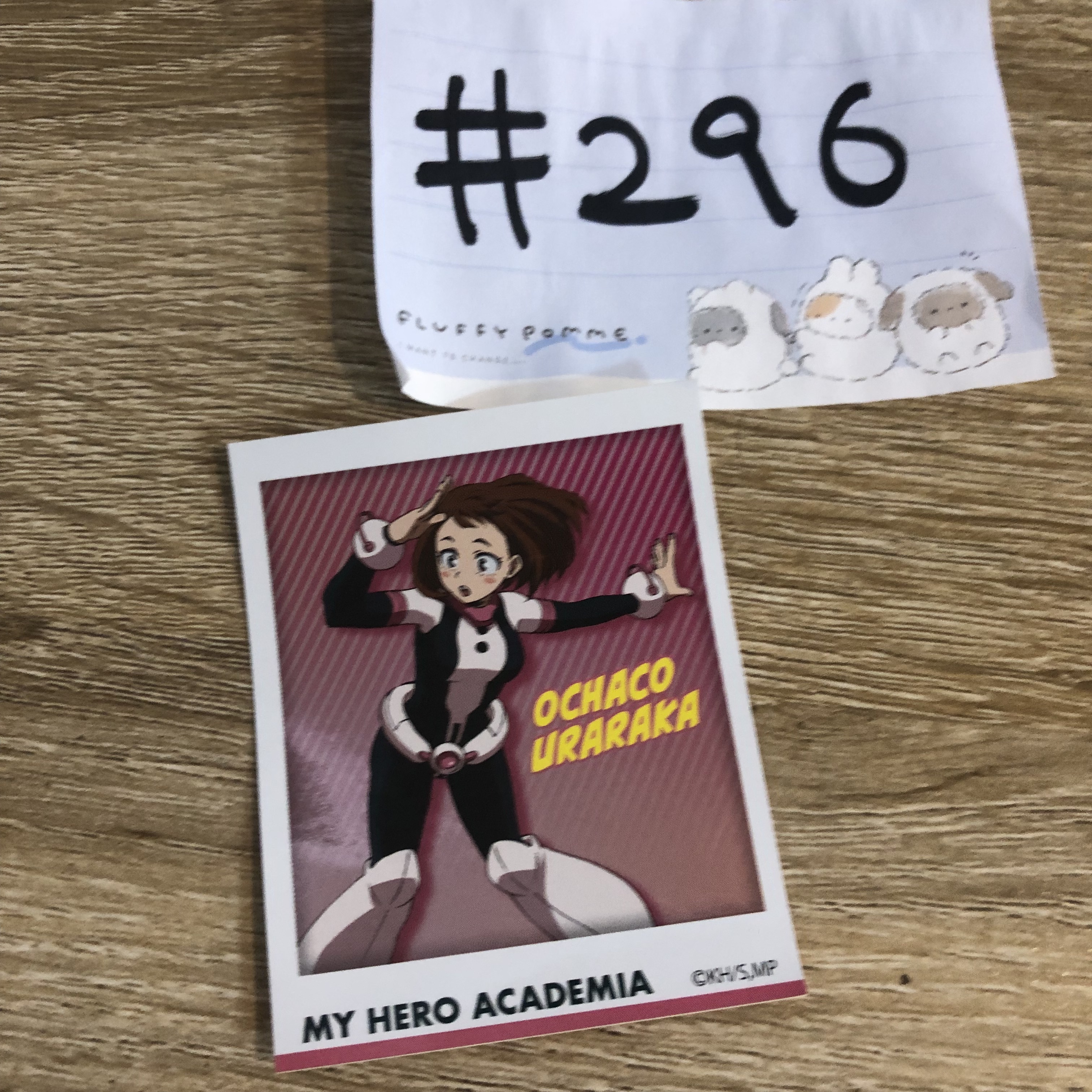 我的英雄學院 御茶子 貼紙#296