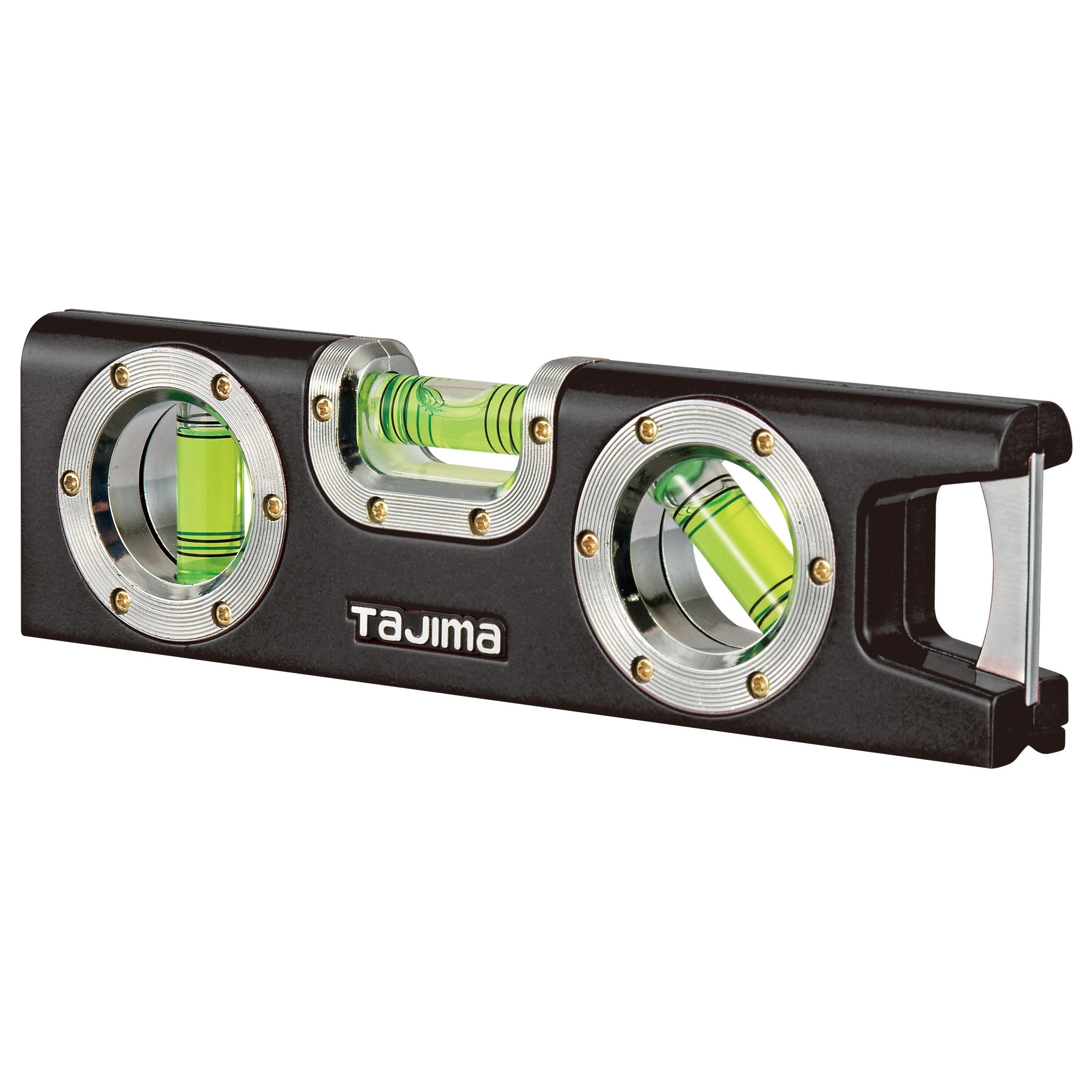 TAJIMA攜帶水平尺160 ( 黑) ML-160BK