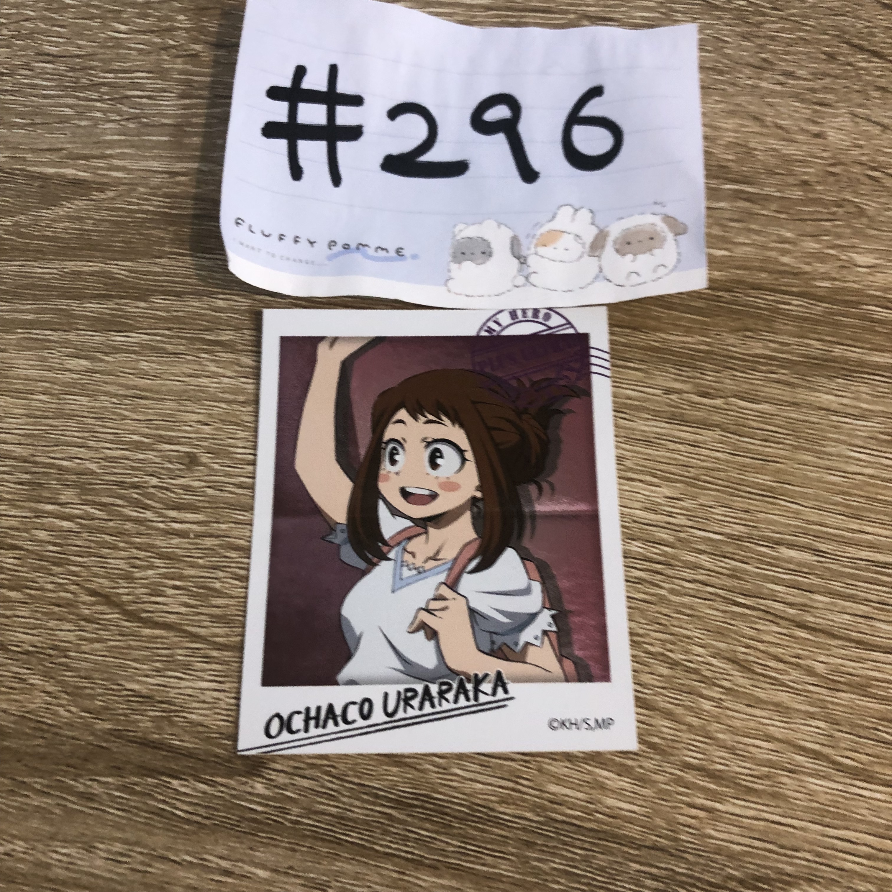 我的英雄學院 御茶子 貼紙#296