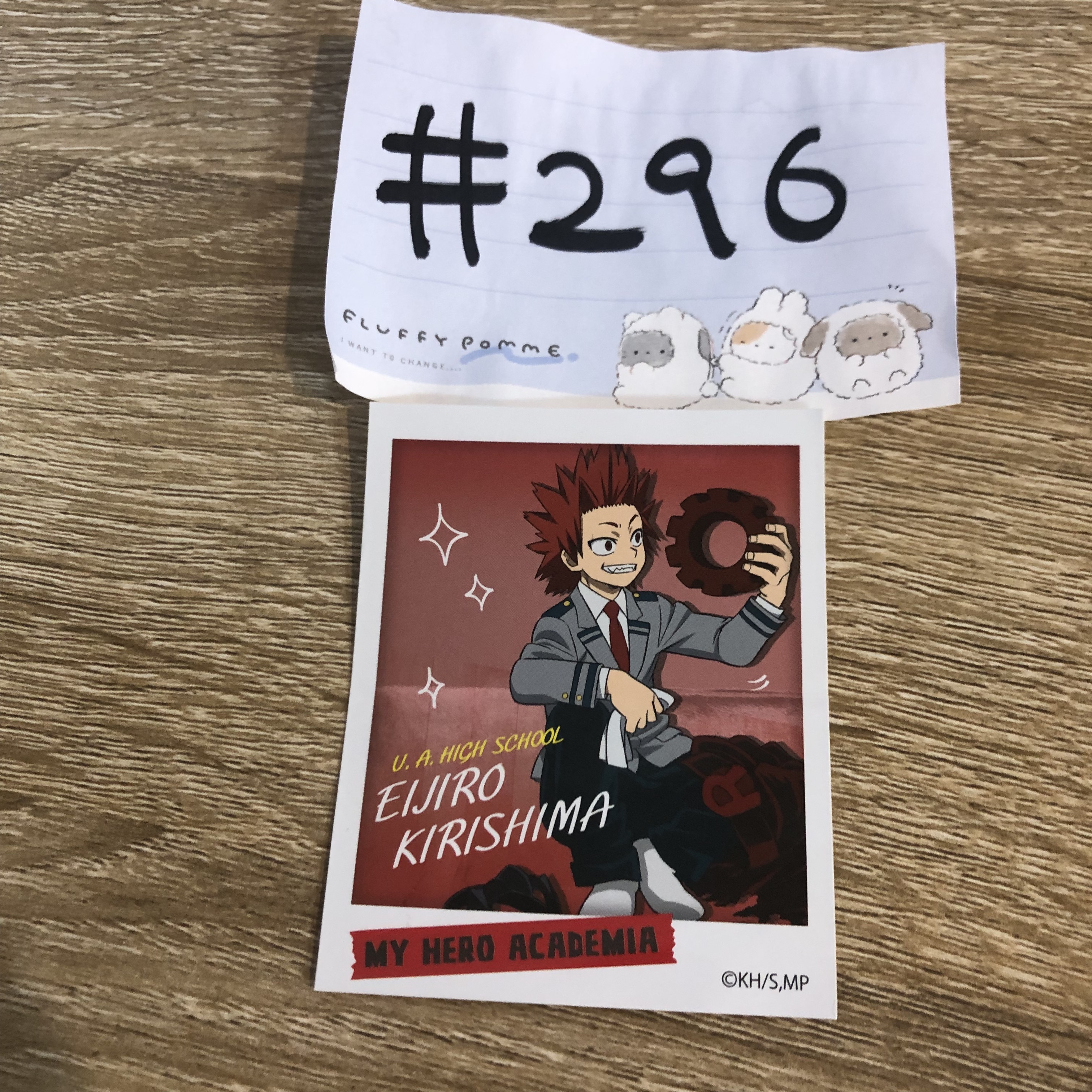 我的英雄學院 切島  貼紙#296