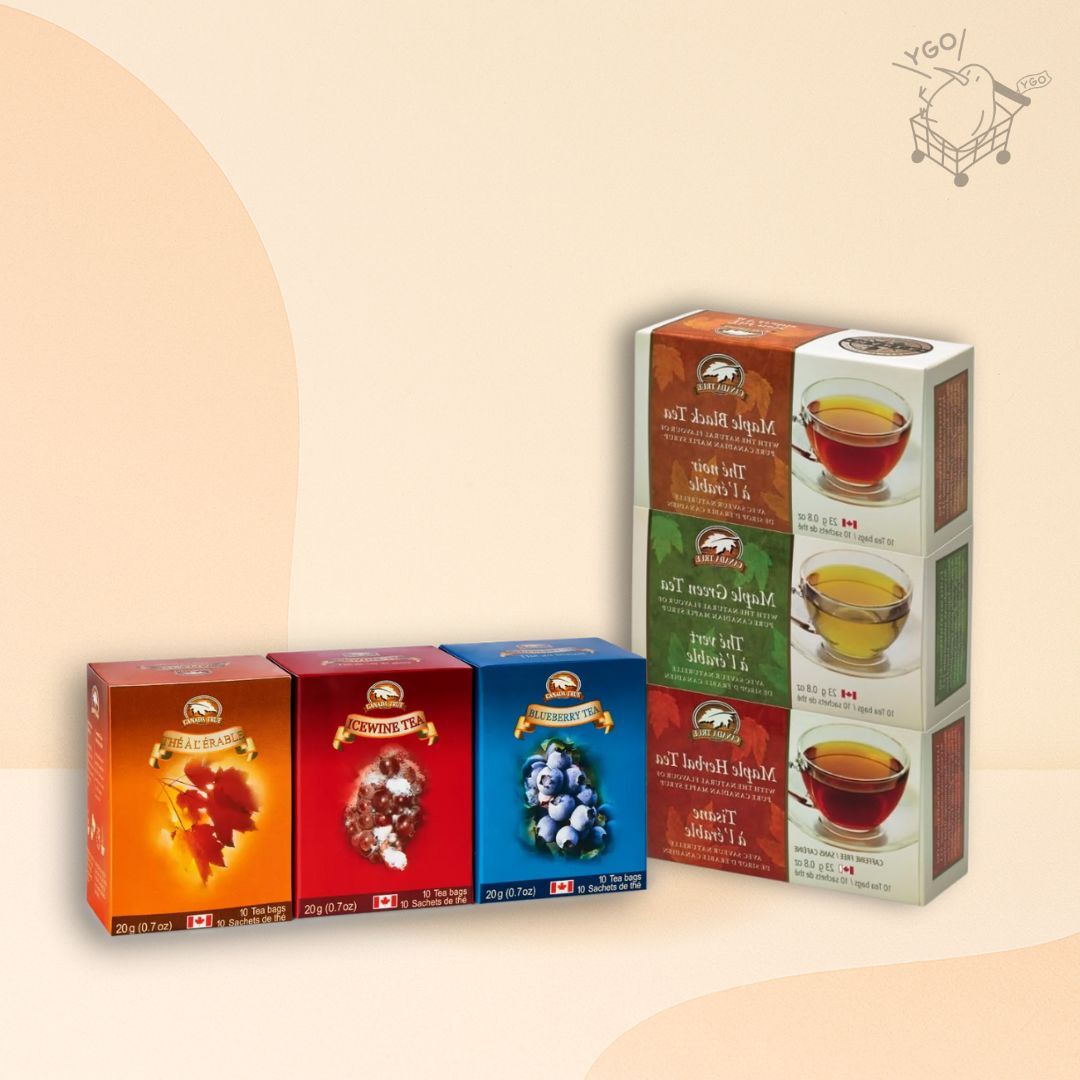 Canada True 三入楓糖風味茶包組 - 兩種款式