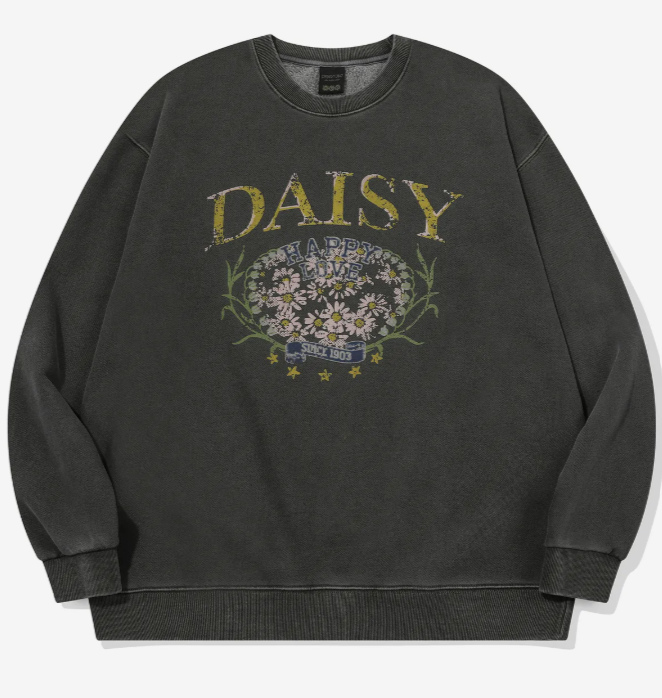 CPGN STUDIO / Daisy Pigment  T-shirt / Smokeblack /  JUL25