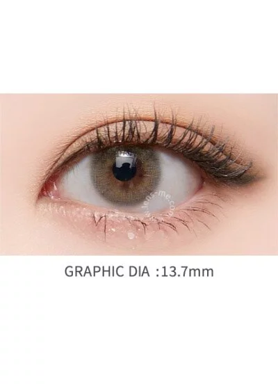 Lensme Makeover 1 Day Trendy Milkin Gray｜日拋彩妝隱形眼鏡｜每盒20片