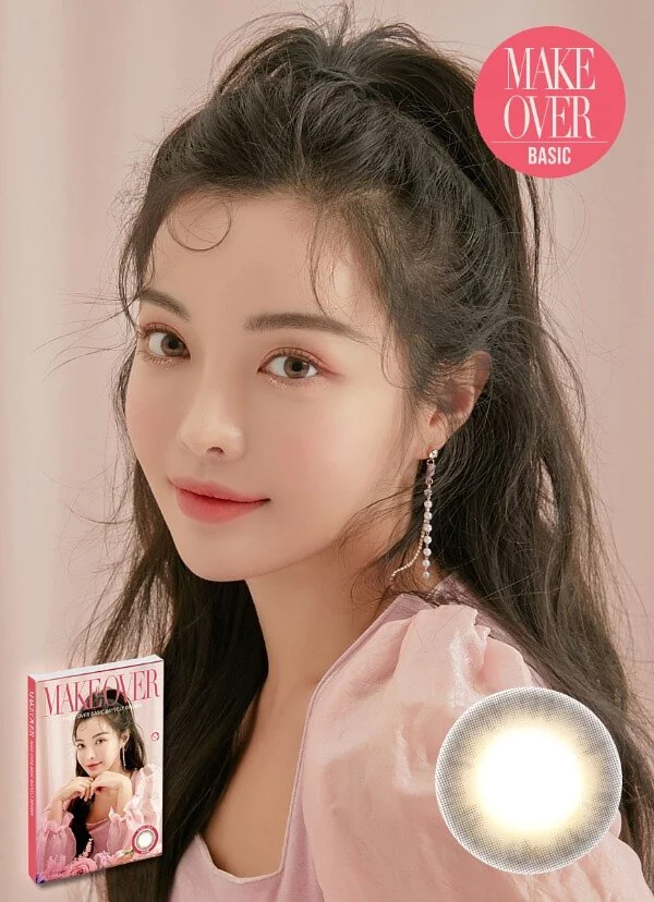 Lensme Makeover 1 Day Basic Bayvely Brown｜日拋彩妝隱形眼鏡｜每盒4片