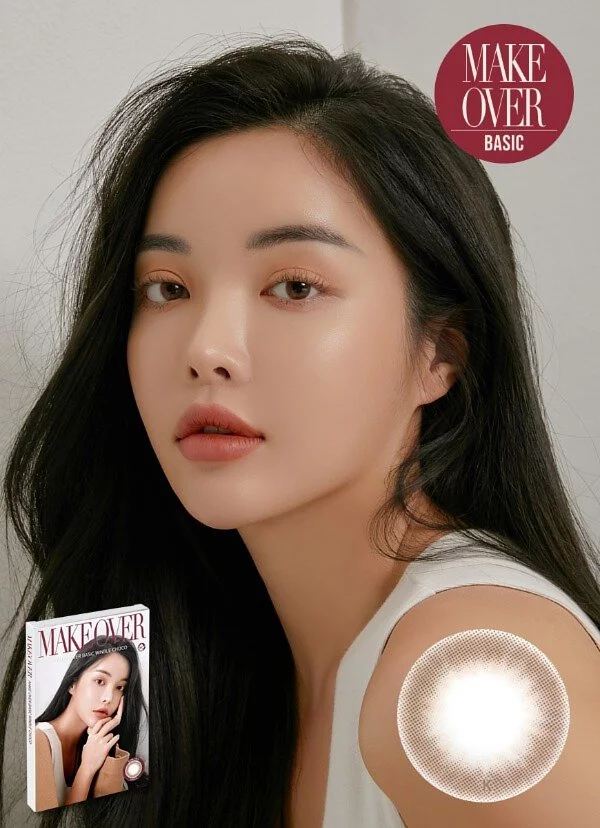 Lensme Makeover 1 Day Basic Winble Choco｜日拋彩妝隱形眼鏡｜每盒4片