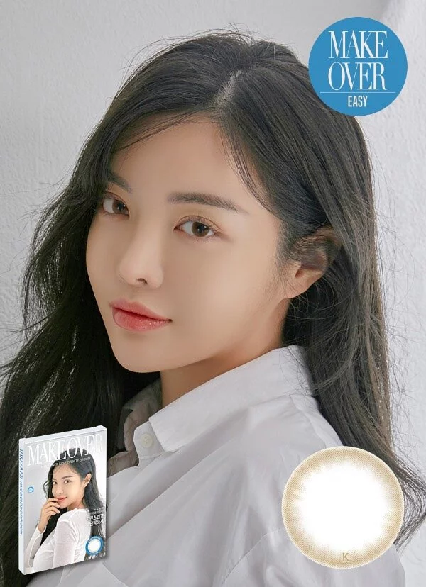 Lensme Makeover 1 Day Easy Evenity Brown｜日拋彩妝隱形眼鏡｜每盒4片