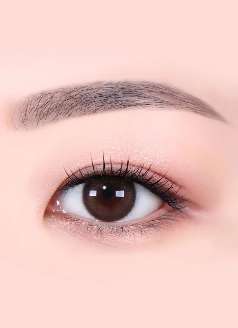 Lensme Sistar Choco Brown｜月拋彩妝隱形眼鏡｜每盒2片