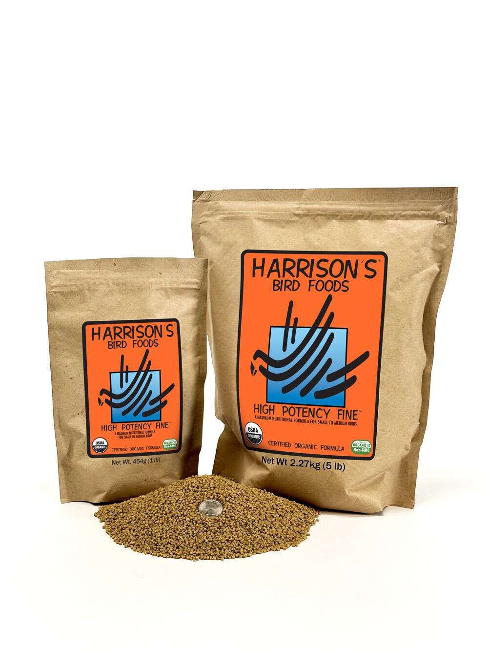 Harrison's 高營養細合成鳥糧 1磅 / 5 磅（26年9月/27年3月）