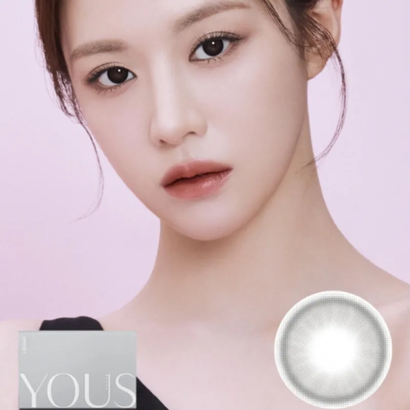 Lensme Yous 1 Month Black｜月拋彩妝隱形眼鏡｜每盒2片