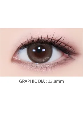 Lensme Youson 1 Month Brown｜月拋彩妝矽水凝膠隱形眼鏡｜每盒2片