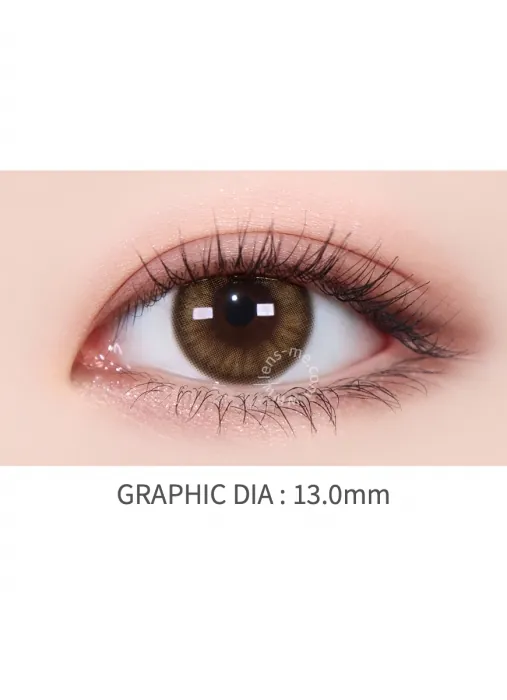 Lensme Eye Bridge Brown｜月拋彩妝隱形眼鏡｜每盒2片