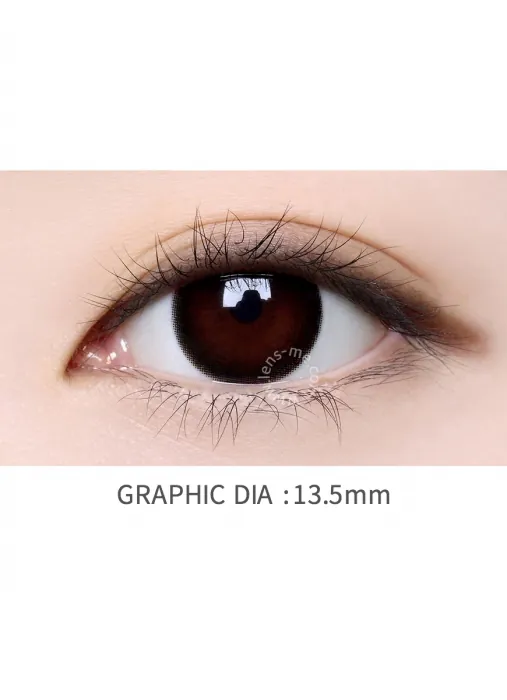 Lensme Louis Shine Bagel Black｜月拋彩妝隱形眼鏡｜每盒2片