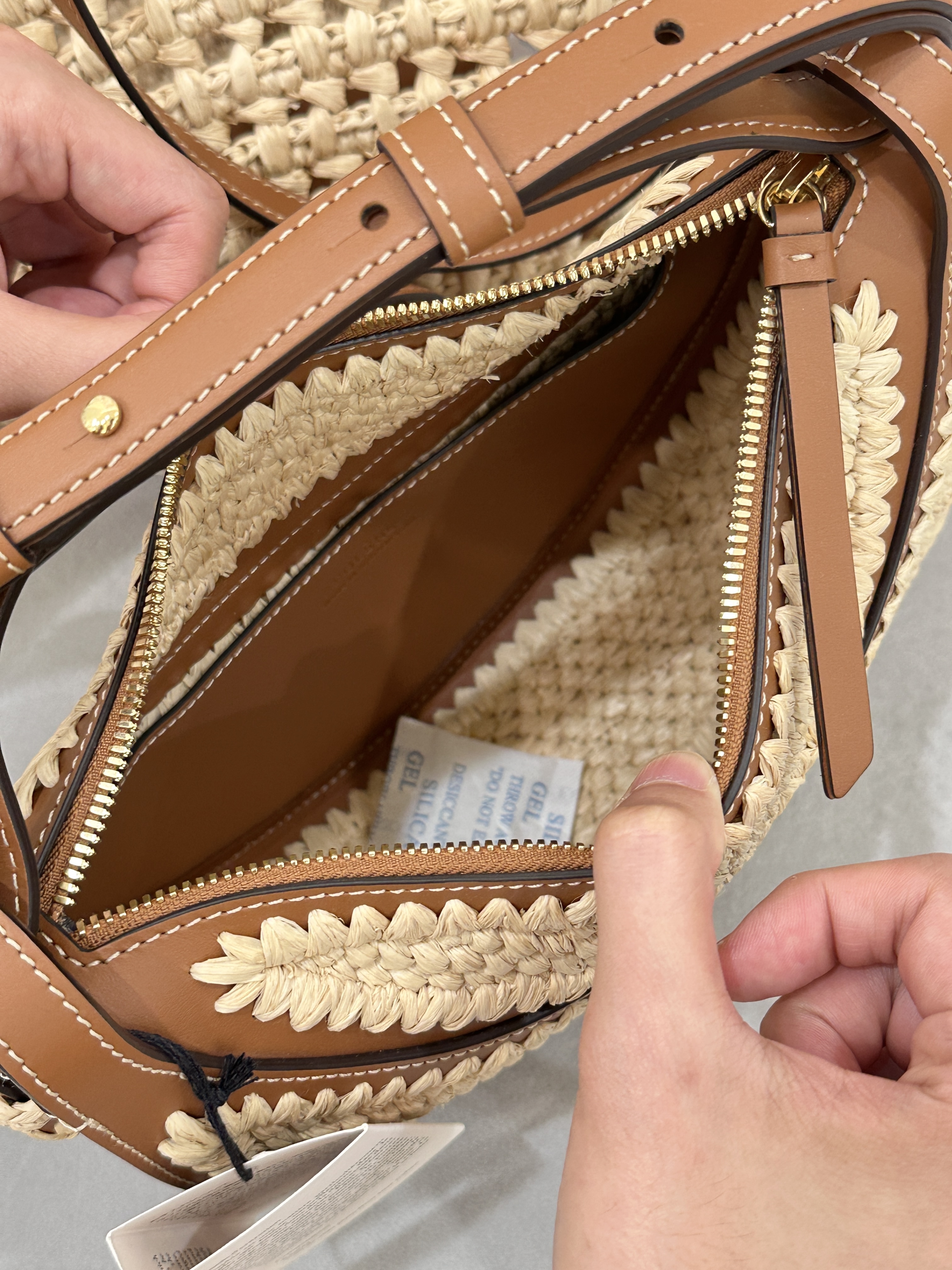 POLENE Number Ten in Raffia  (Numéro Dix Edition Raphia)