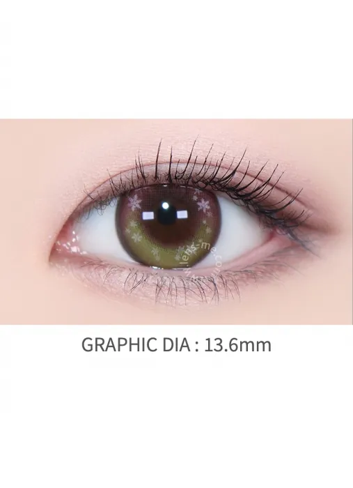 Lensme Ordermade Limited Hey Star Pink Olive｜月拋彩妝隱形眼鏡｜每盒2片