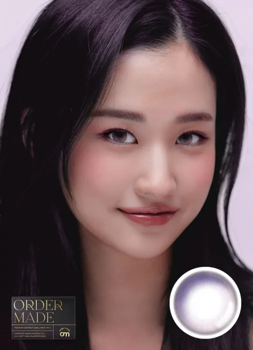 Lensme Ordermade Limited Elmoon Violet｜月拋彩妝隱形眼鏡｜每盒2片