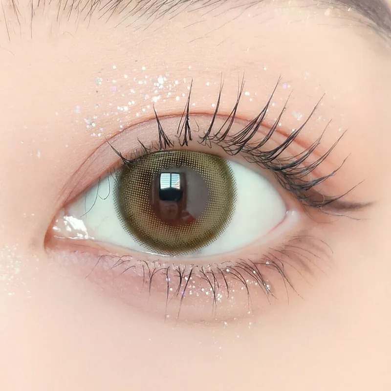 envie UV 1 month Perim Honey 珠光棕｜月拋彩妝隱形眼鏡｜每盒2片