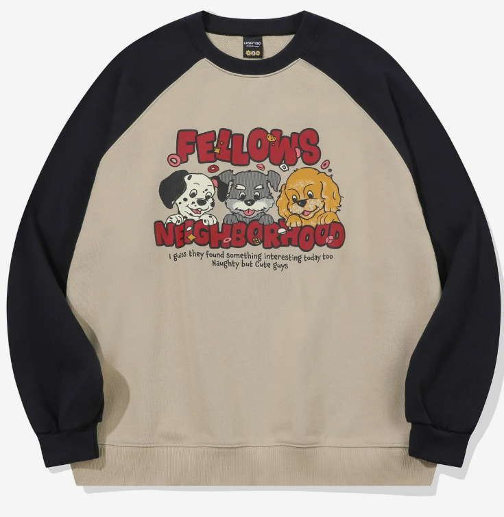 CPGN STUDIO / Fellow Reglan Sweatshirt / Navy  /   JUL25